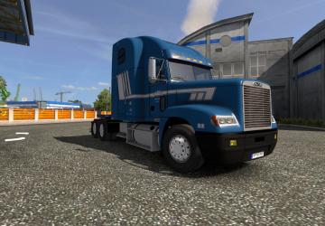 Skin CAVES for Freightliner FLD 120 version 1.0 for Euro Truck Simulator 2 (v1.35.x, - 1.43.x)