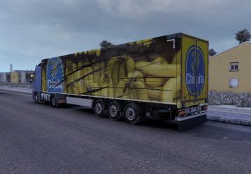 Chiquita Skin for Your Trailer version 1.0 for Euro Truck Simulator 2 (v1.38.x)