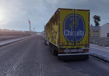 Chiquita Skin for Your Trailer version 1.0 for Euro Truck Simulator 2 (v1.38.x)