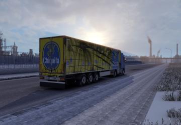Chiquita Skin for Your Trailer version 1.0 for Euro Truck Simulator 2 (v1.38.x)