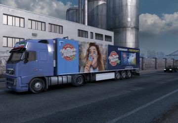Clean Line Skin for Your Trailer version 1.0 for Euro Truck Simulator 2 (v1.38.x)
