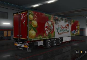 Christmas Skin for Krone Trailer version 1.0 for Euro Truck Simulator 2 (v1.32.x, - 1.36.x)