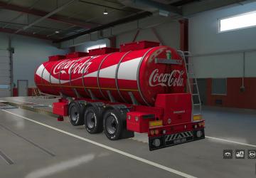 Coca Cola Tanker Skin Ownership version 1.0 for Euro Truck Simulator 2 (v1.37.x)