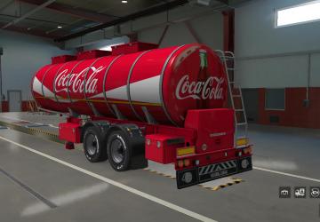 Coca Cola Tanker Skin Ownership version 1.0 for Euro Truck Simulator 2 (v1.37.x)
