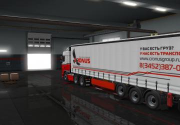 Cronus Skin for Personal Trailer version 1.0 for Euro Truck Simulator 2 (v1.32.x, - 1.36.x)