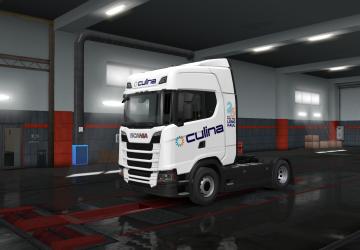 CULINA Skin version 1.1 for Euro Truck Simulator 2 (v1.36.x)