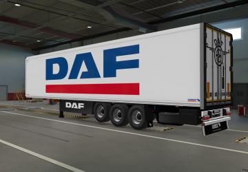 DAF Skin for Schmitz S.KO Reconstructed Trailer v1.0 for Euro Truck Simulator 2 (v1.35.x, - 1.38.x)