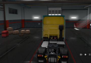 Dark Green Skin for DAF XF 105 version 1.0 for Euro Truck Simulator 2 (v1.32.x, - 1.35.x)