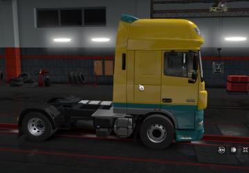 Dark Green Skin for DAF XF 105 version 1.0 for Euro Truck Simulator 2 (v1.32.x, - 1.35.x)