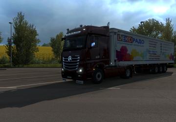 Decorado Skin version 1.0 for Euro Truck Simulator 2 (v1.35.x, 1.36.x)