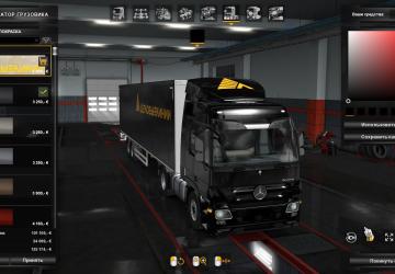 Business Lines Skin for Mercedes Actros MP3 v1.0 for Euro Truck Simulator 2 (v1.35.x)