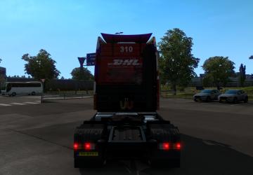 DHL Skin for Mercedes-Benz MP3 version 1.0 for Euro Truck Simulator 2 (v1.35.x)