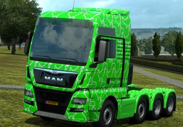 Dino Skin for All Trucks version 1.0 for Euro Truck Simulator 2 (v1.38.x)