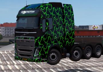 Dino Skin for All Trucks version 1.0 for Euro Truck Simulator 2 (v1.38.x)