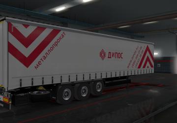 Dipos Skin for Krone DLC version 1.0 for Euro Truck Simulator 2 (v1.35.x, - 1.42.x)