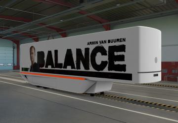 Skin for Aerodynamic Balancer version 1.0 for Euro Truck Simulator 2 (v1.40.x, - 1.43.x)