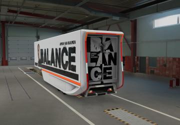 Skin for Aerodynamic Balancer version 1.0 for Euro Truck Simulator 2 (v1.40.x, - 1.43.x)