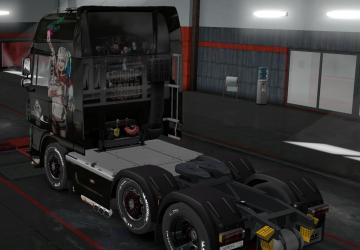 DAF 105 XF Suicide Squad Skin version 1.0 for Euro Truck Simulator 2 (v1.35.x)