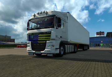 DAF XF105 Skin version 1.0 for Euro Truck Simulator 2 (v1.35.x, 1.36.x)
