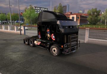 Freightliner Argosy Skin version 1.0 for Euro Truck Simulator 2 (v1.37.x)