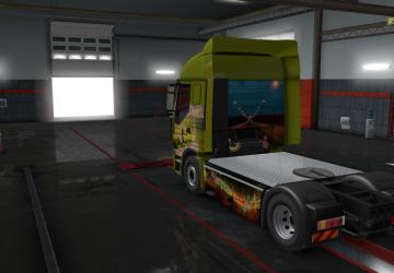 Iveco Stralis Skin version 1.0 for Euro Truck Simulator 2 (v1.35.x, 1.36.x)