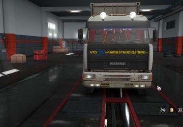 Skin for Kamaz 6460 version 1.0 for Euro Truck Simulator 2 (v1.36.x)