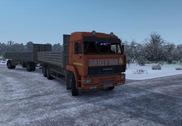 Kamaz 652216 Skin version 1.0 for Euro Truck Simulator 2 (v1.36.x)
