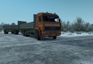 Kamaz 652216 Skin version 1.0 for Euro Truck Simulator 2 (v1.36.x)