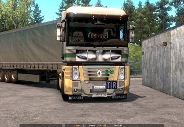 Dusty Skin for Krone version 1.0 for Euro Truck Simulator 2 (v1.35.x, - 1.40.x)