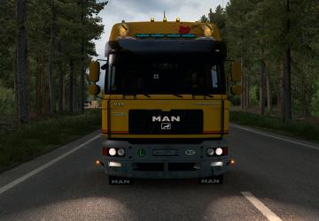 MAN F2000 Skin version 1.0 for Euro Truck Simulator 2 (v1.39.x)