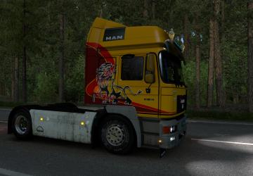 MAN F2000 Skin version 1.0 for Euro Truck Simulator 2 (v1.39.x)