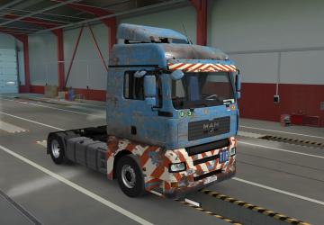 MAN TGA Skin by MADster version 1.0 for Euro Truck Simulator 2 (v1.38.x, 1.39.x)