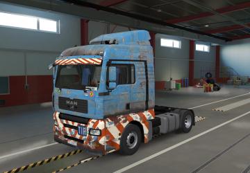 MAN TGA Skin by MADster version 1.0 for Euro Truck Simulator 2 (v1.38.x, 1.39.x)