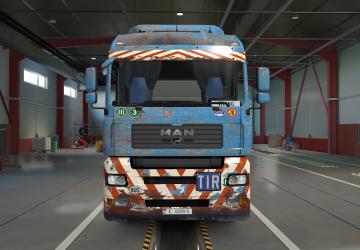 MAN TGA Skin by MADster version 1.0 for Euro Truck Simulator 2 (v1.38.x, 1.39.x)