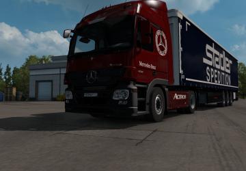 Skin for MB Actros MP3 version 1.0 for Euro Truck Simulator 2 (v1.35.x, 1.36.x)