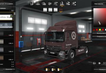 Skin for MB Actros MP3 version 1.0 for Euro Truck Simulator 2 (v1.35.x, 1.36.x)