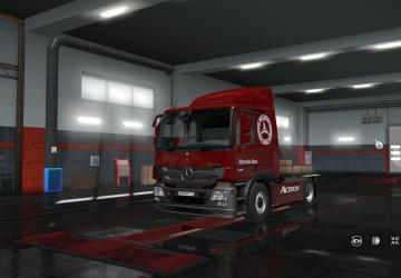 Skin for MB Actros MP3 version 1.0 for Euro Truck Simulator 2 (v1.35.x, 1.36.x)