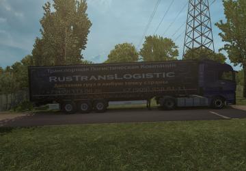 Krone Trailer Skin version 1.0 for Euro Truck Simulator 2 (v1.35.x)