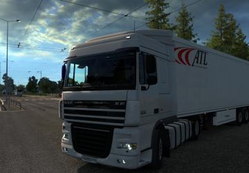 Krone Cool Liner Trailer Skin ATL version 1.0 for Euro Truck Simulator 2 (v1.35.x)