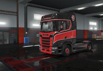 Skin for Scania S&R Next Gen version 1.0 for Euro Truck Simulator 2 (v1.35)