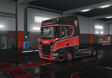 Skin for Scania S&R Next Gen version 1.0 for Euro Truck Simulator 2 (v1.35)