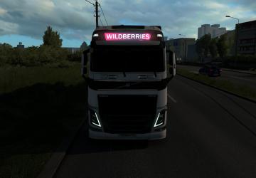 Wildberries Standard Trailer Skin version 1.0 for Euro Truck Simulator 2 (v1.38.x)