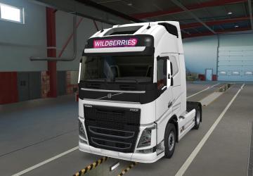 Wildberries Standard Trailer Skin version 1.0 for Euro Truck Simulator 2 (v1.38.x)