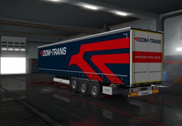 DOM-TRANS Skin version 1.0 for Euro Truck Simulator 2 (v1.35.x, 1.36.x)