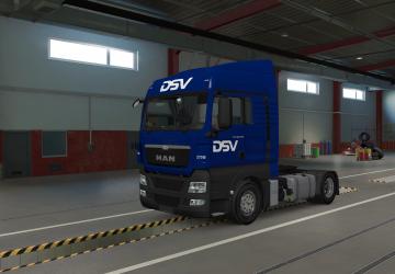 DSV Skin version 1.0 for Euro Truck Simulator 2 (v1.36.x, 1.37.x)