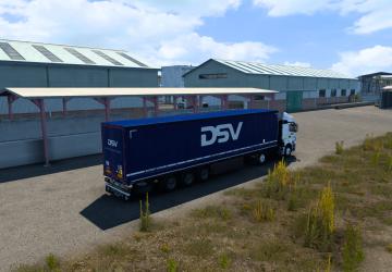DSV Skin for Kamaz-5490/65206 and SCS Trailer v1.0 for Euro Truck Simulator 2 (v1.36.x, - 1.43.x)