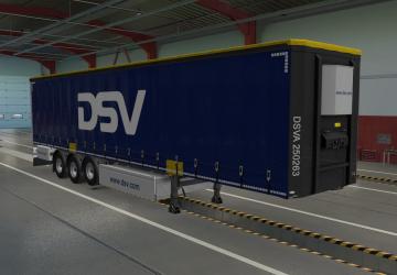 DSV Skin for SCS Trailers version 1.0 for Euro Truck Simulator 2 (v1.40.x)