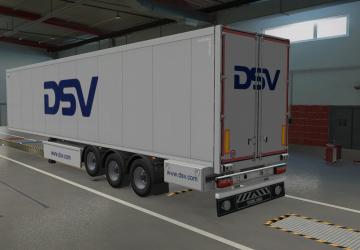 DSV Skin for SCS Trailers version 1.0 for Euro Truck Simulator 2 (v1.40.x)