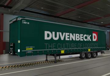 DUVENBECK Skin version 1.0 for Euro Truck Simulator 2 (v1.36.x, 1.37.x)
