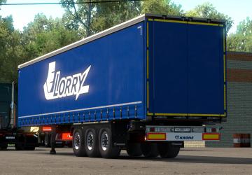ELorry Skin for Krone Profiliner version 1.0 for Euro Truck Simulator 2 (v1.35.x, 1.36.x)